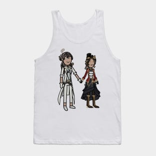 Paranormal Detective & Lockheart Cartoon 2 Tank Top